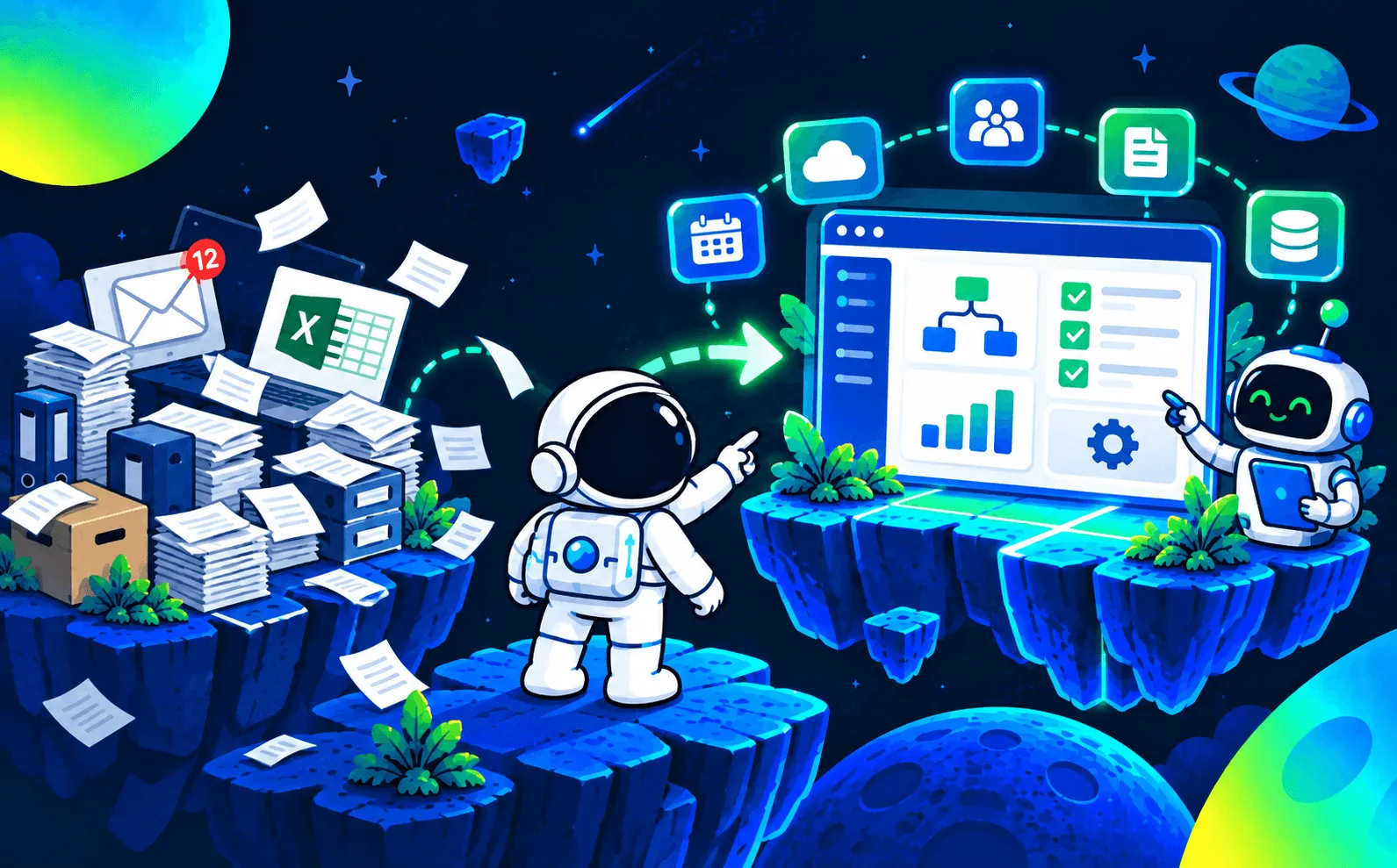 Excel, e-mail és papír helyett: hogyan digitalizáld a céges munkafolyamatokat?