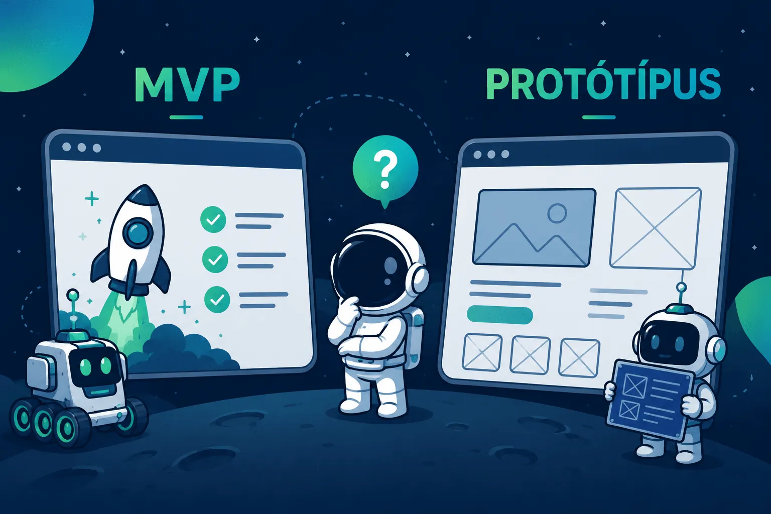 MVP vs prototípus: mi a különbség és melyikre van szükséged?