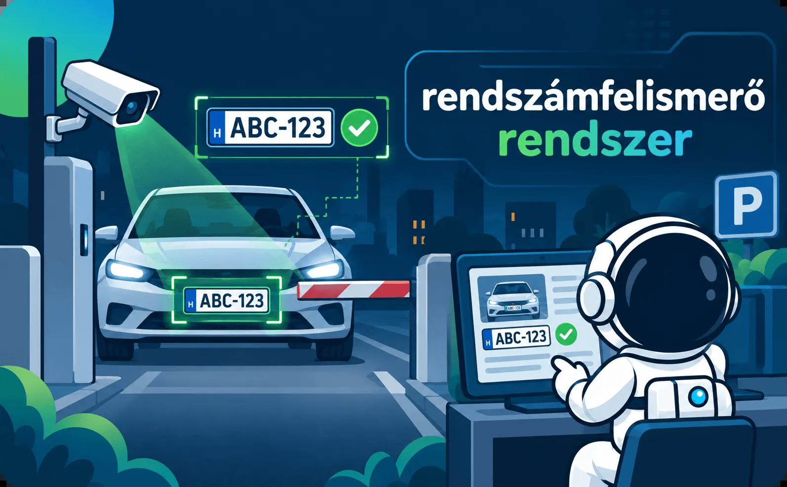 Rendszámfelismerő rendszer